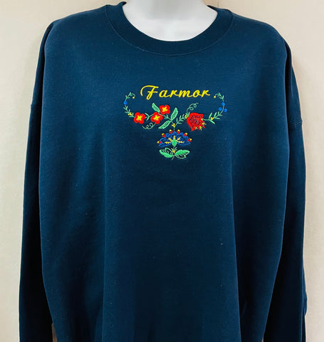 Sweatshirt - Farmor flowers