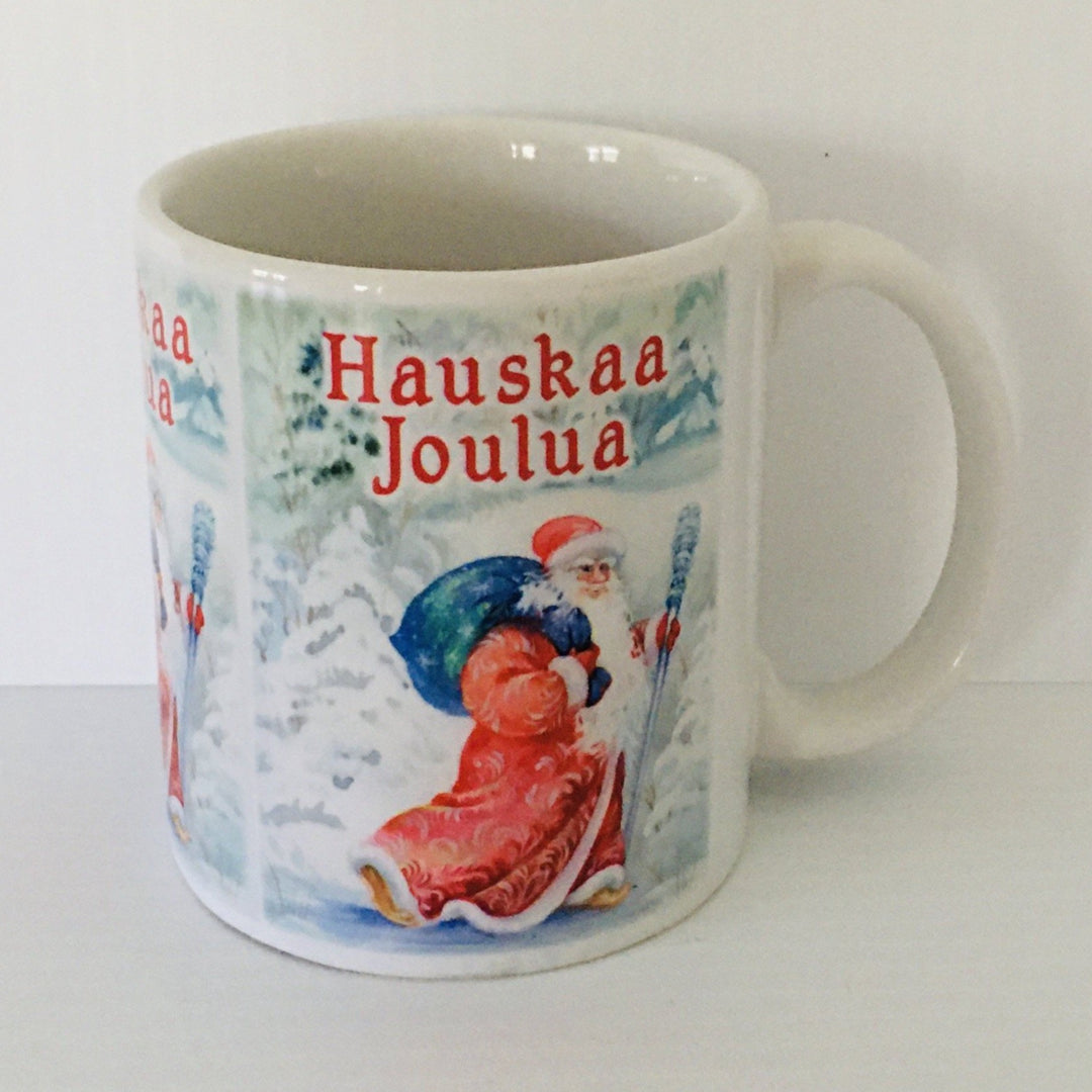 Hauskaa Joulua Santa coffee mug