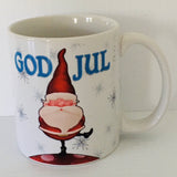 God Jul gnome coffee mug