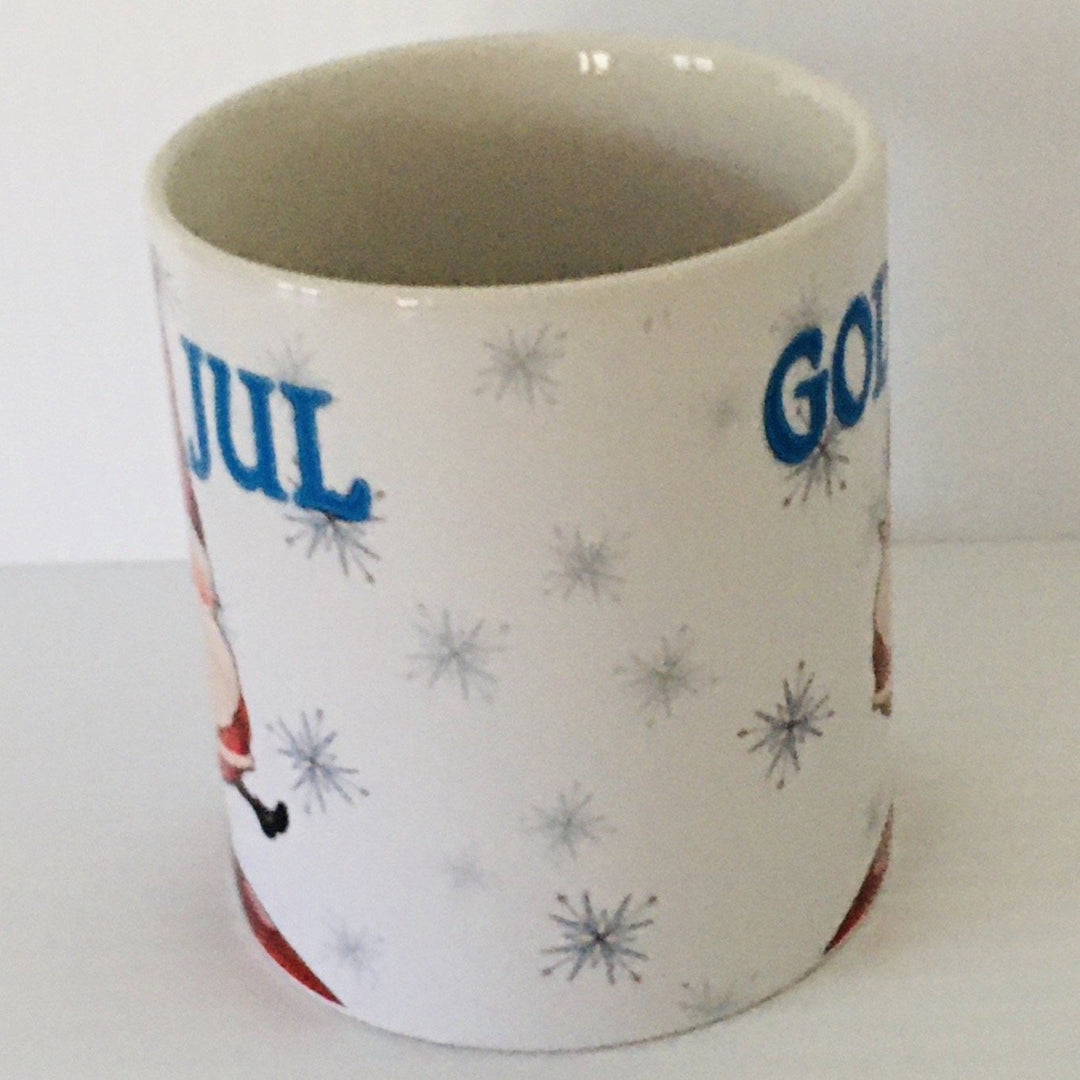 God Jul gnome coffee mug