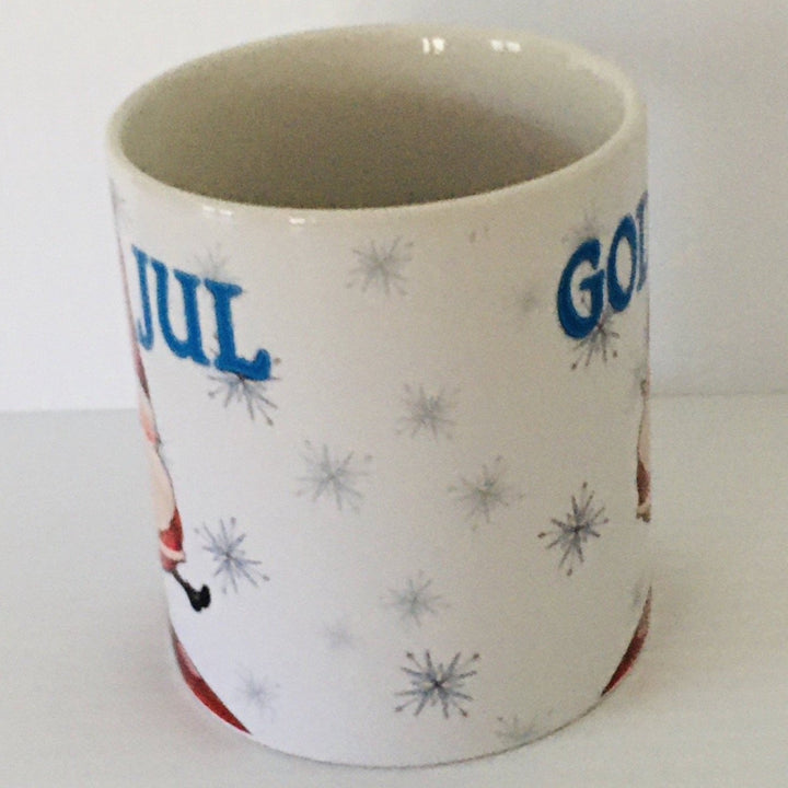 God Jul gnome coffee mug