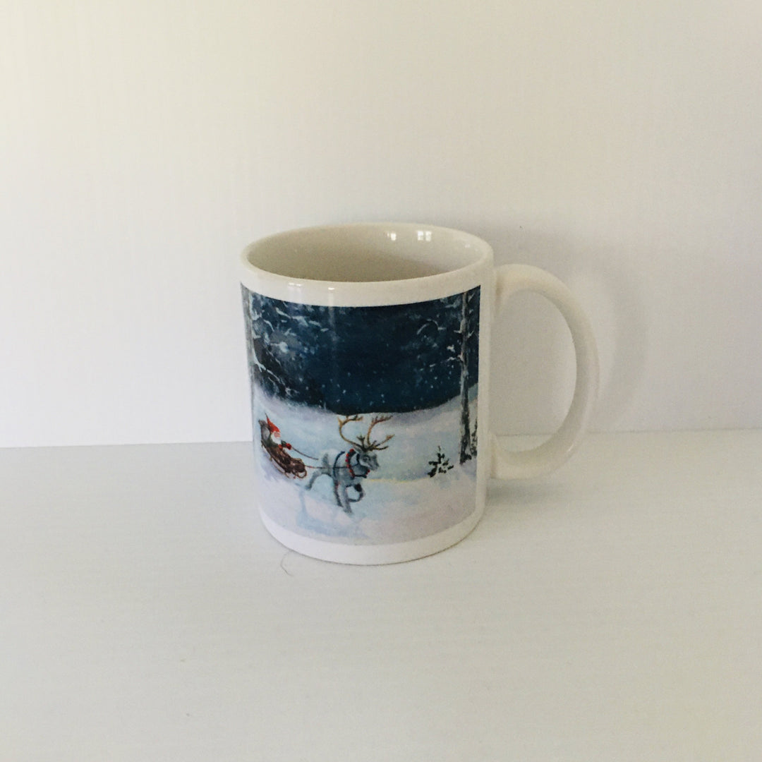 Tomte & Reindeer Mug coffee mug