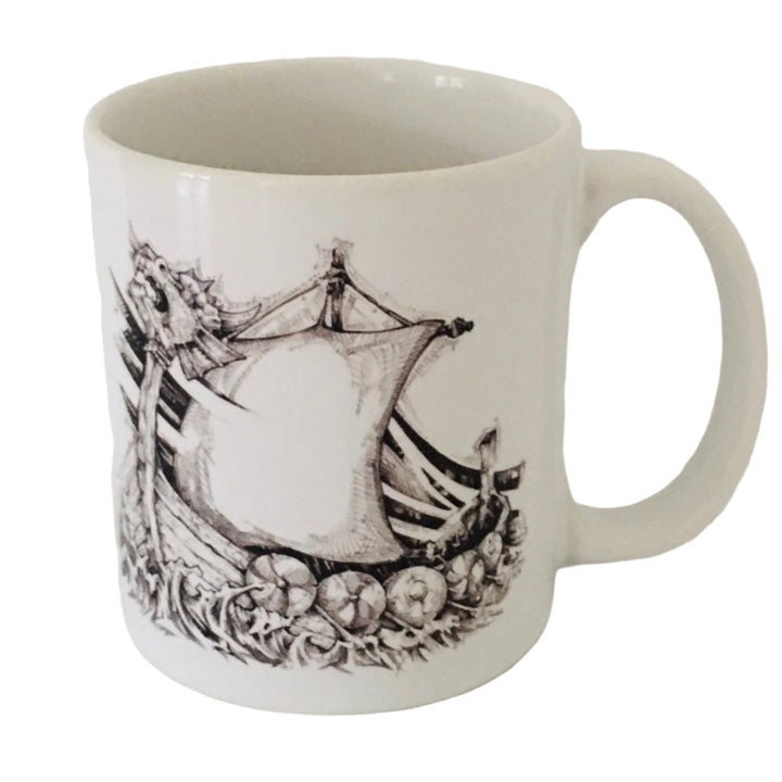 Micah Holland Viking Ship coffee mug