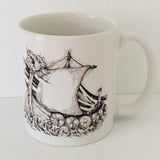 Micah Holland Viking Ship coffee mug