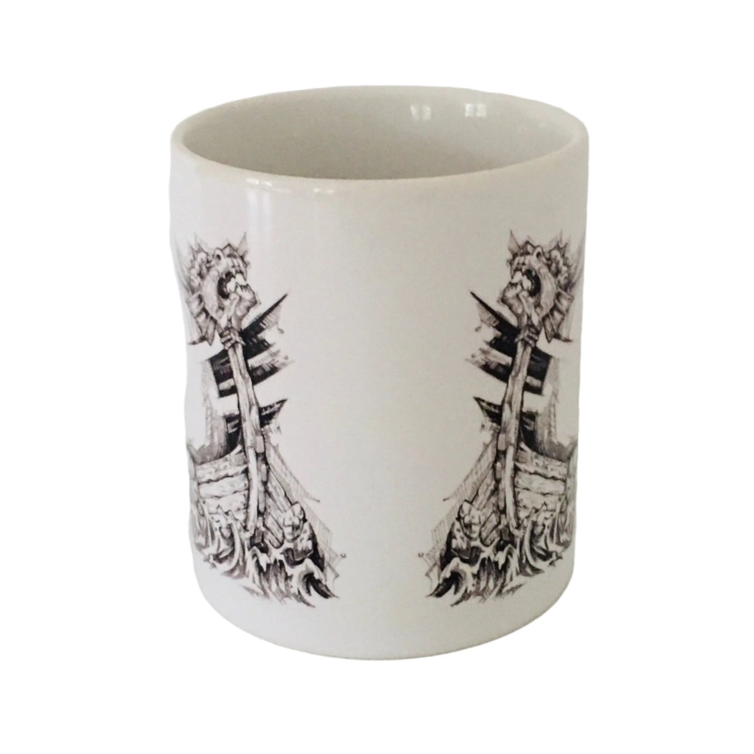 Micah Holland Viking Ship coffee mug