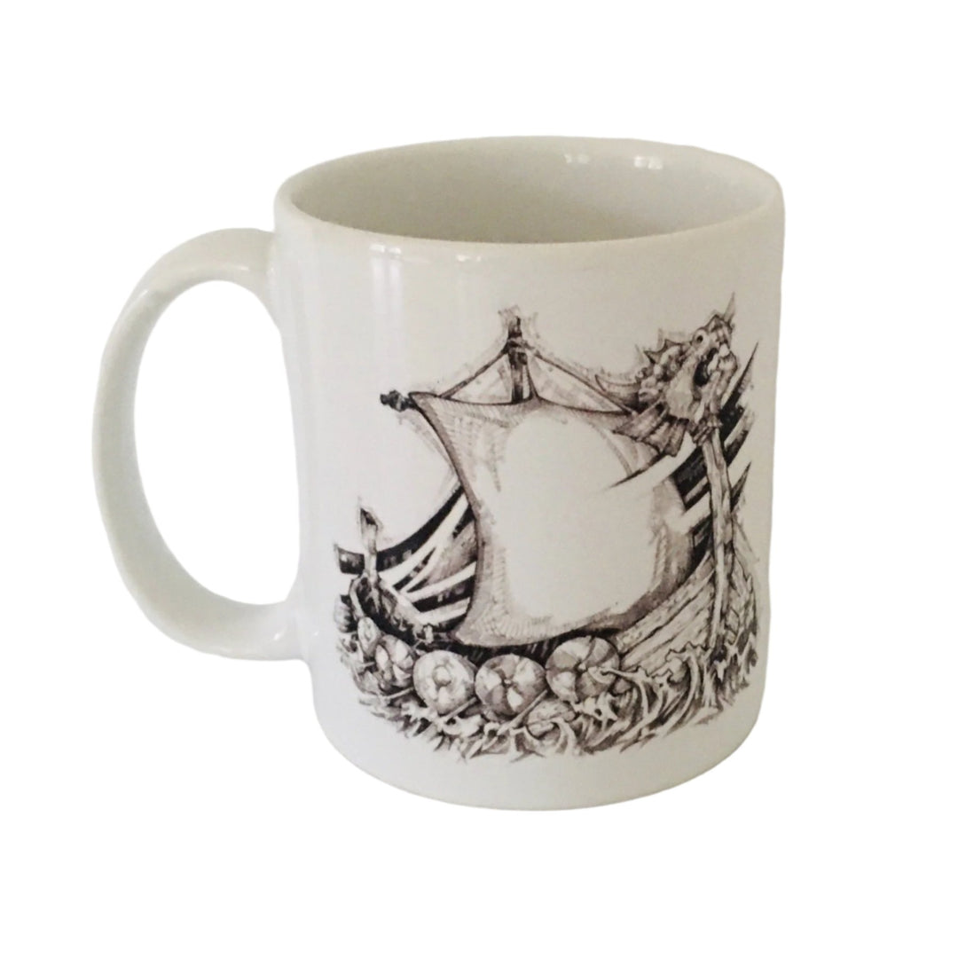 Micah Holland Viking Ship coffee mug