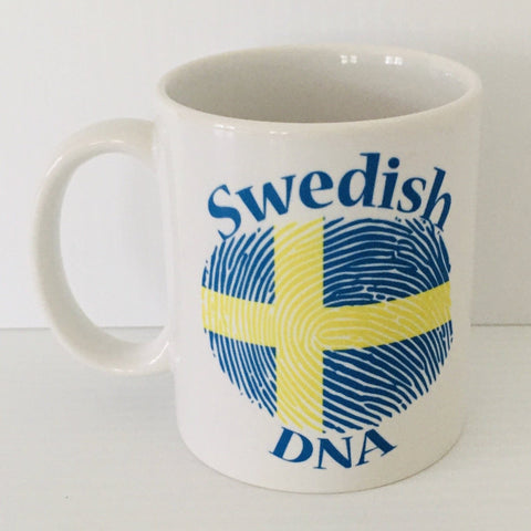 Swedish DNA coffee mug