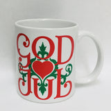God Jul Scroll coffee mug