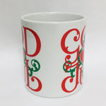 God Jul Scroll coffee mug