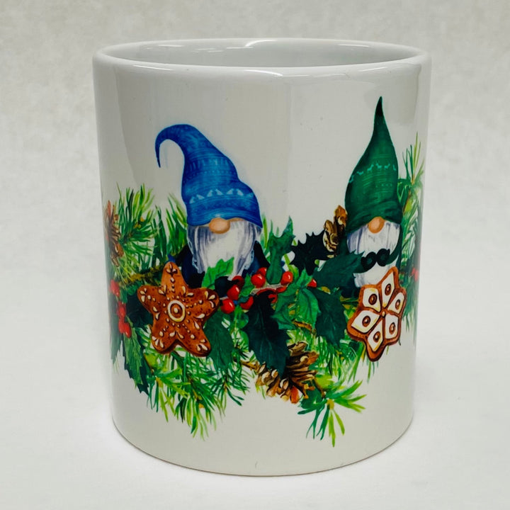 Gnomes & cookies coffee mug