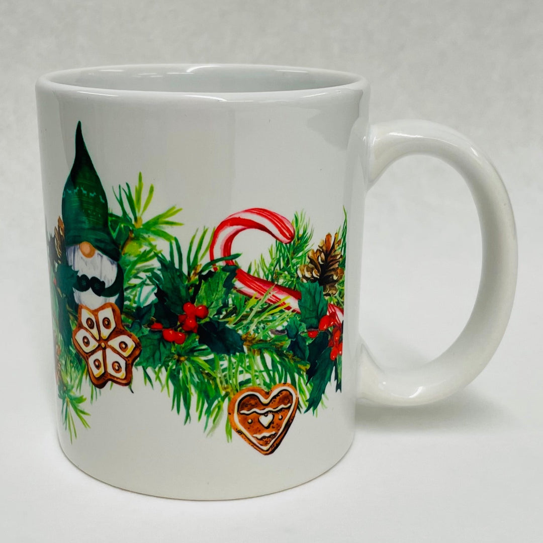 Gnomes & cookies coffee mug