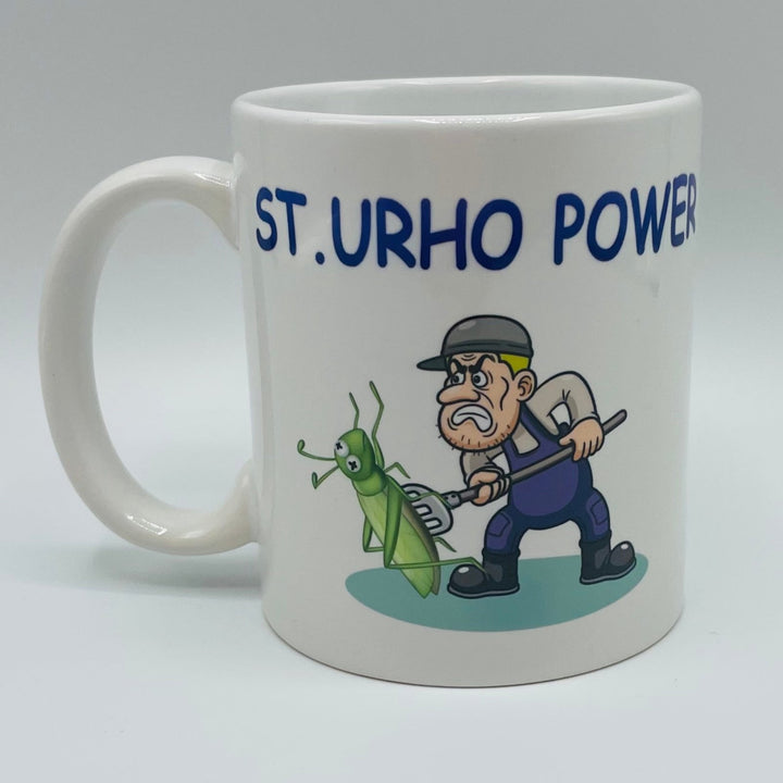 St Urho coffee mug