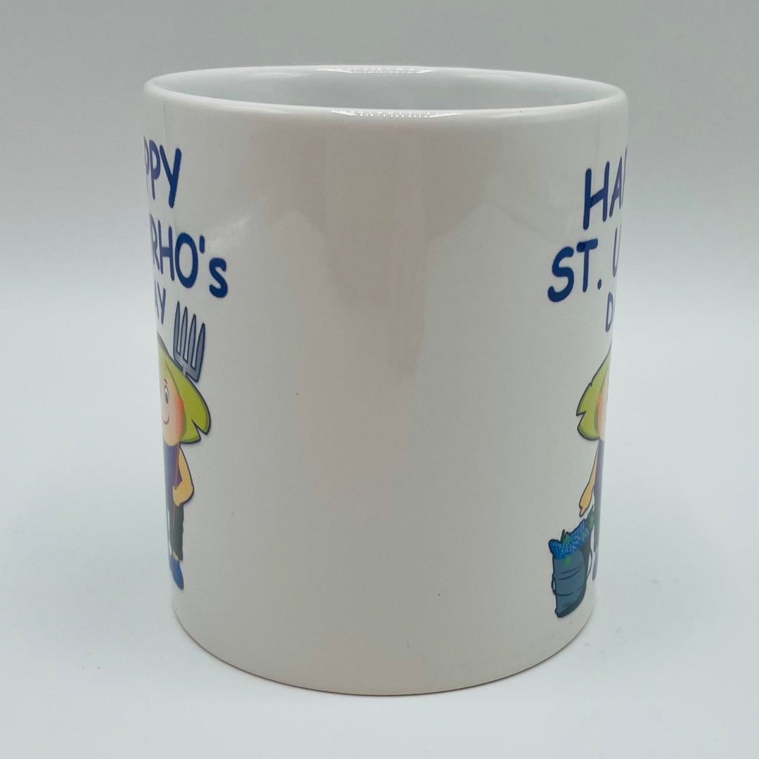 St Urho coffee mug