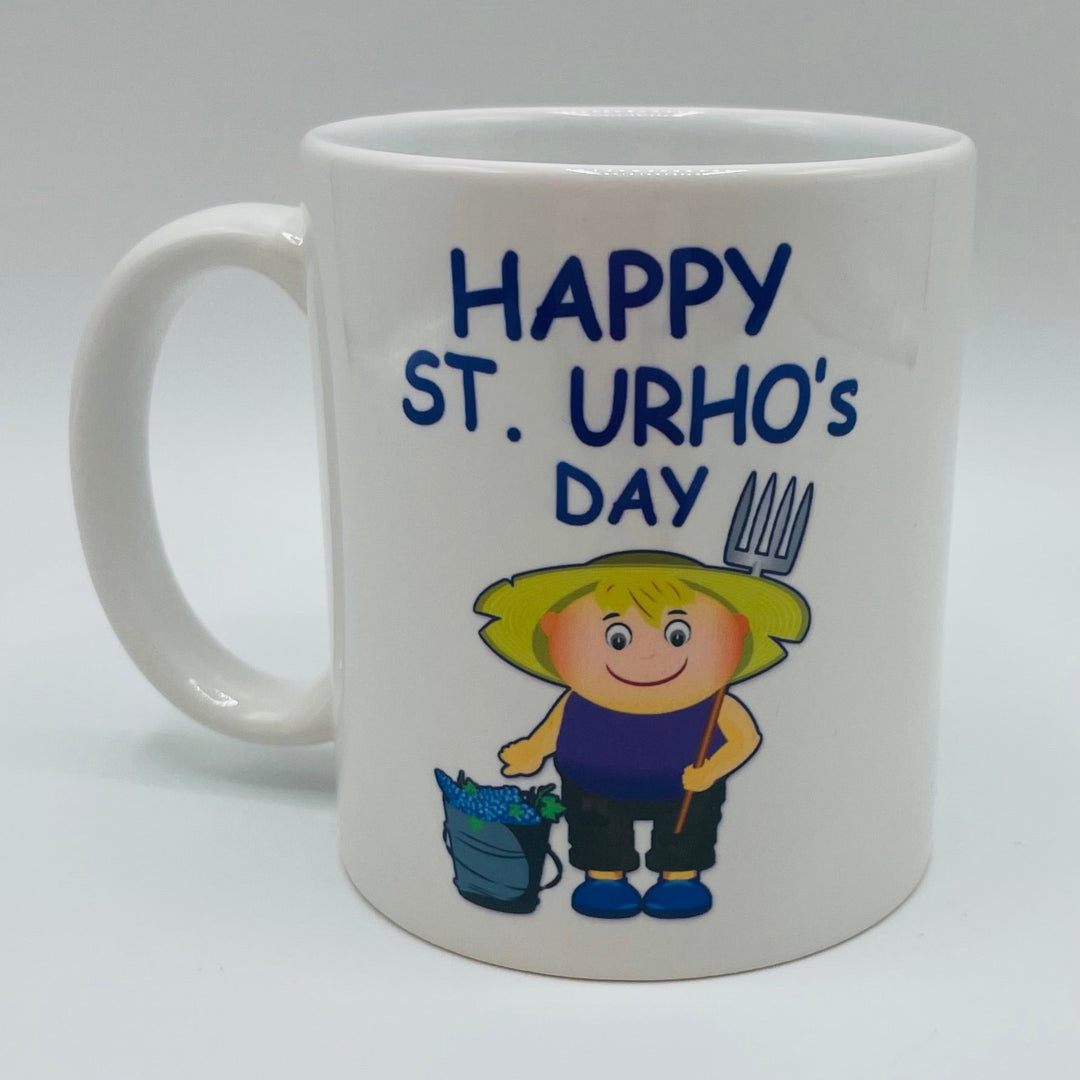 St Urho coffee mug