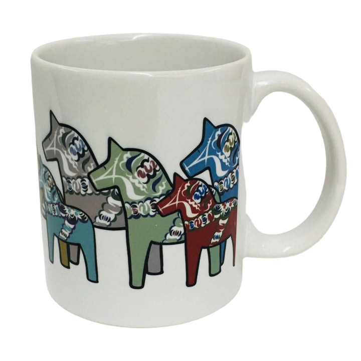 Dala Horse herd coffee mug