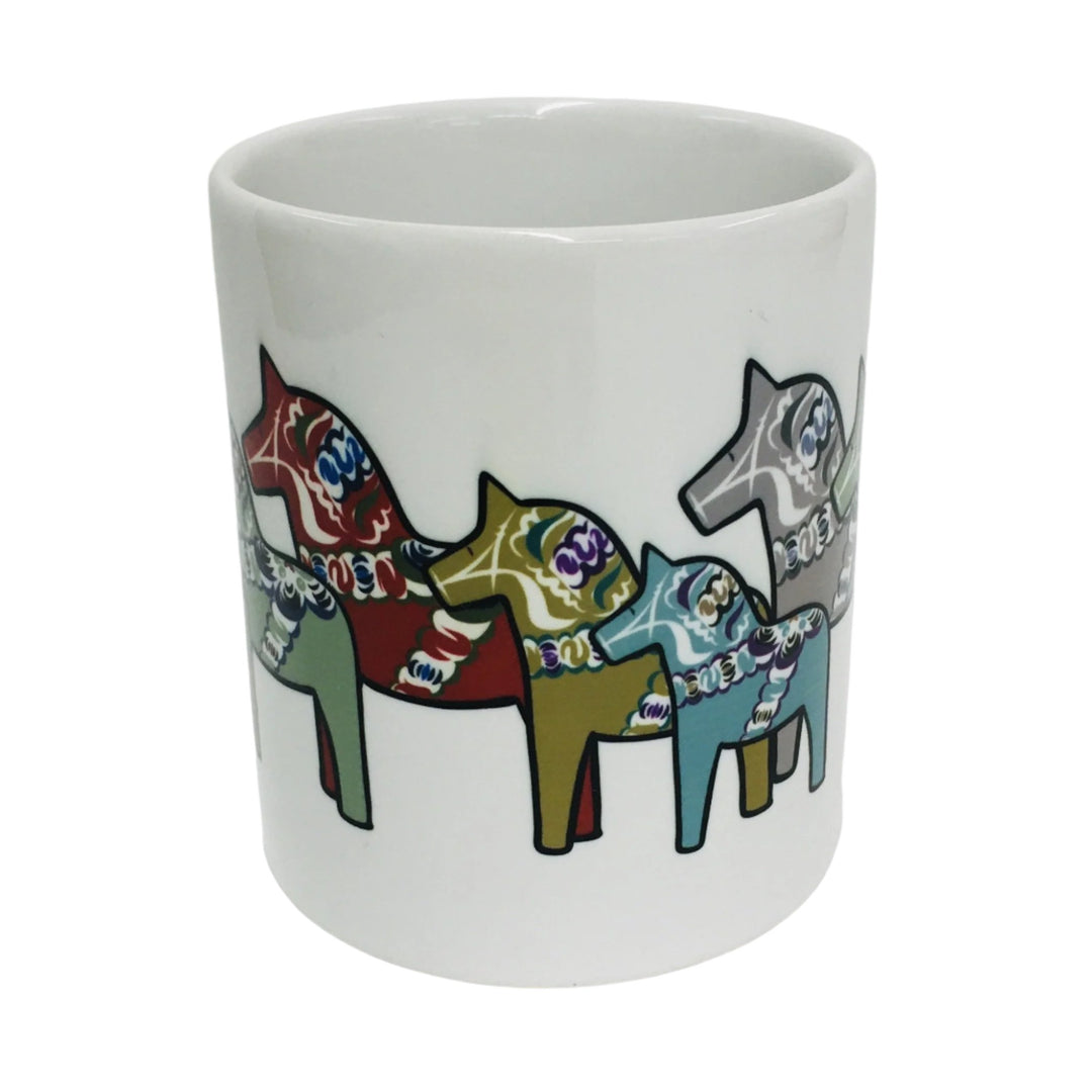 Dala Horse herd coffee mug