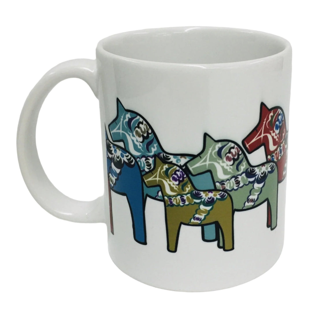 Dala Horse herd coffee mug