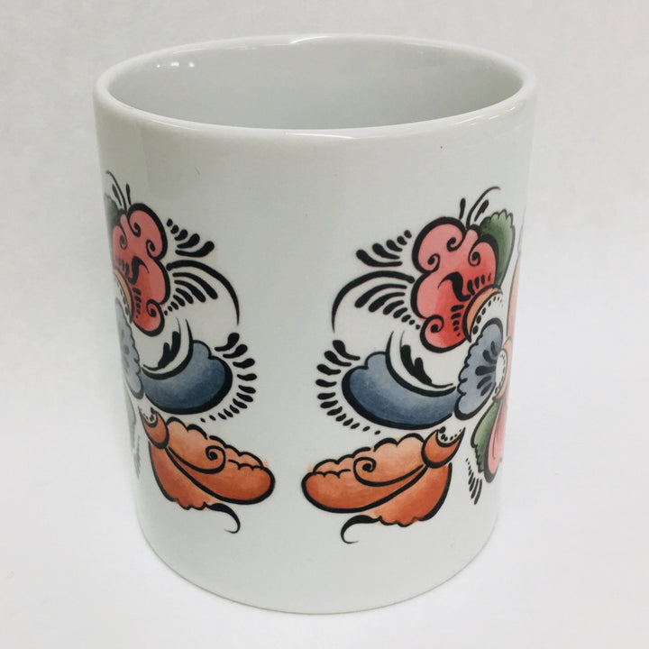 Rosemaling coffee mug