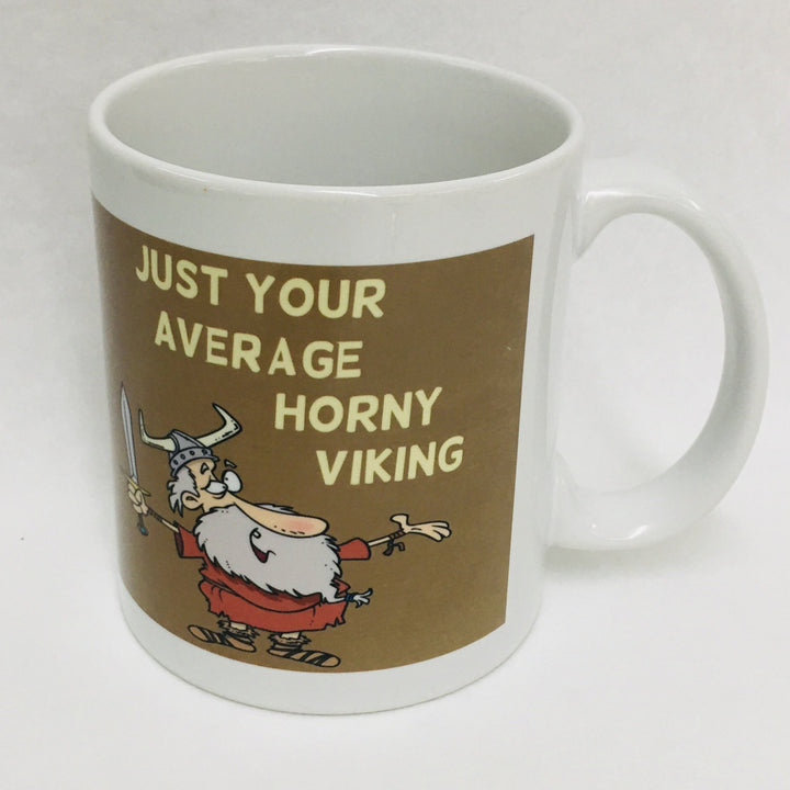 Just your average horny Viking coffee mug