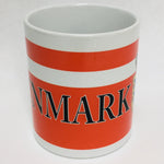 Denmark Flag & Crest coffee mug