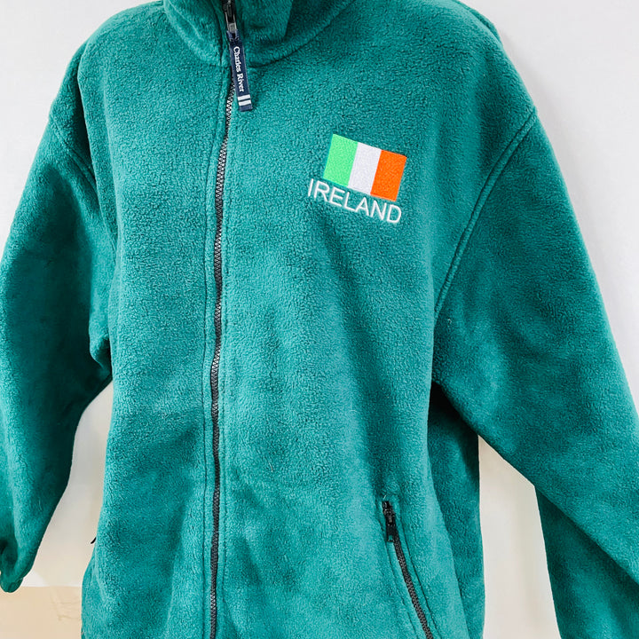 Fleece Jacket - Ireland Flag