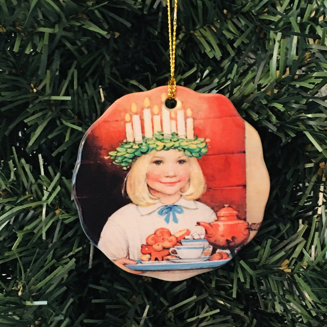 Ceramic Ornament, Lucia