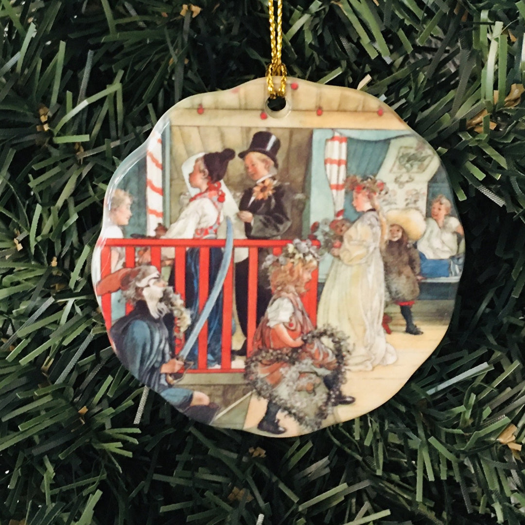 Ceramic Ornament, Carl Larsson Wedding