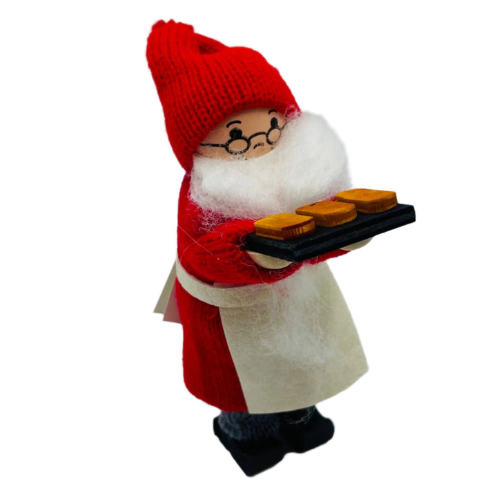 Swedish Tomte with Tray of Cookies