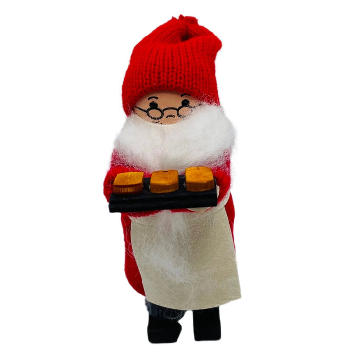 Swedish Tomte with Tray of Cookies