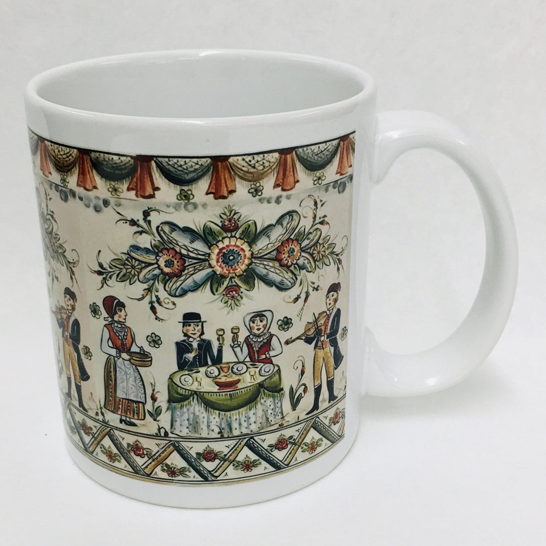 Pieper Bloomquist People at Table Kurbits coffee mug