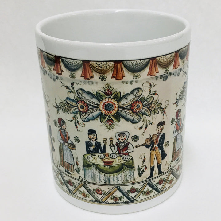 Pieper Bloomquist People at Table Kurbits coffee mug