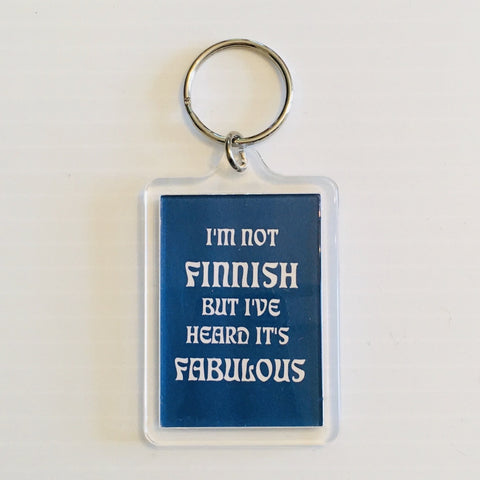 Keyring, I'm not Finnish but I've heard it's fabulous