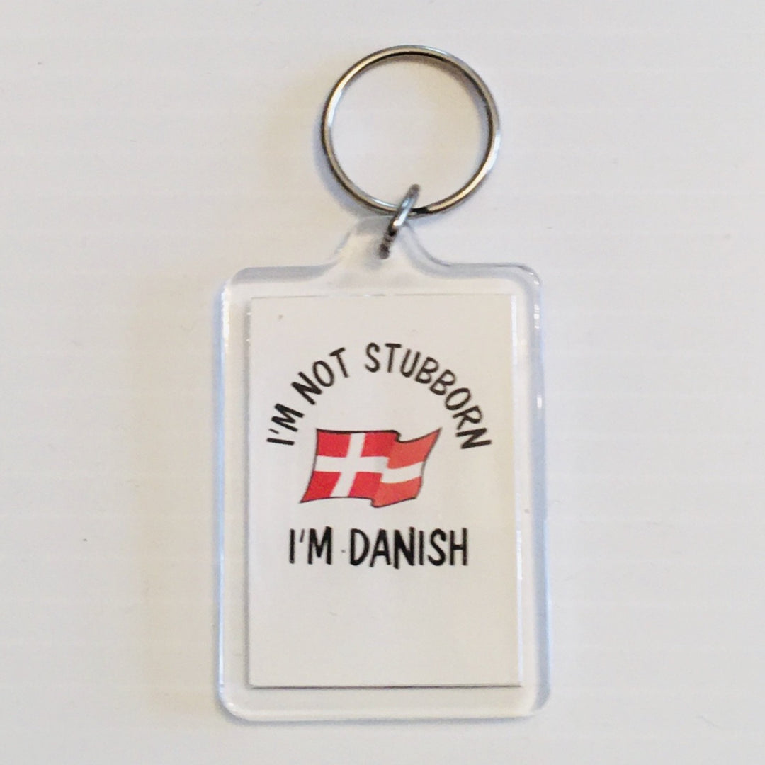 Keyring, I'm not stubborn I'm Danish