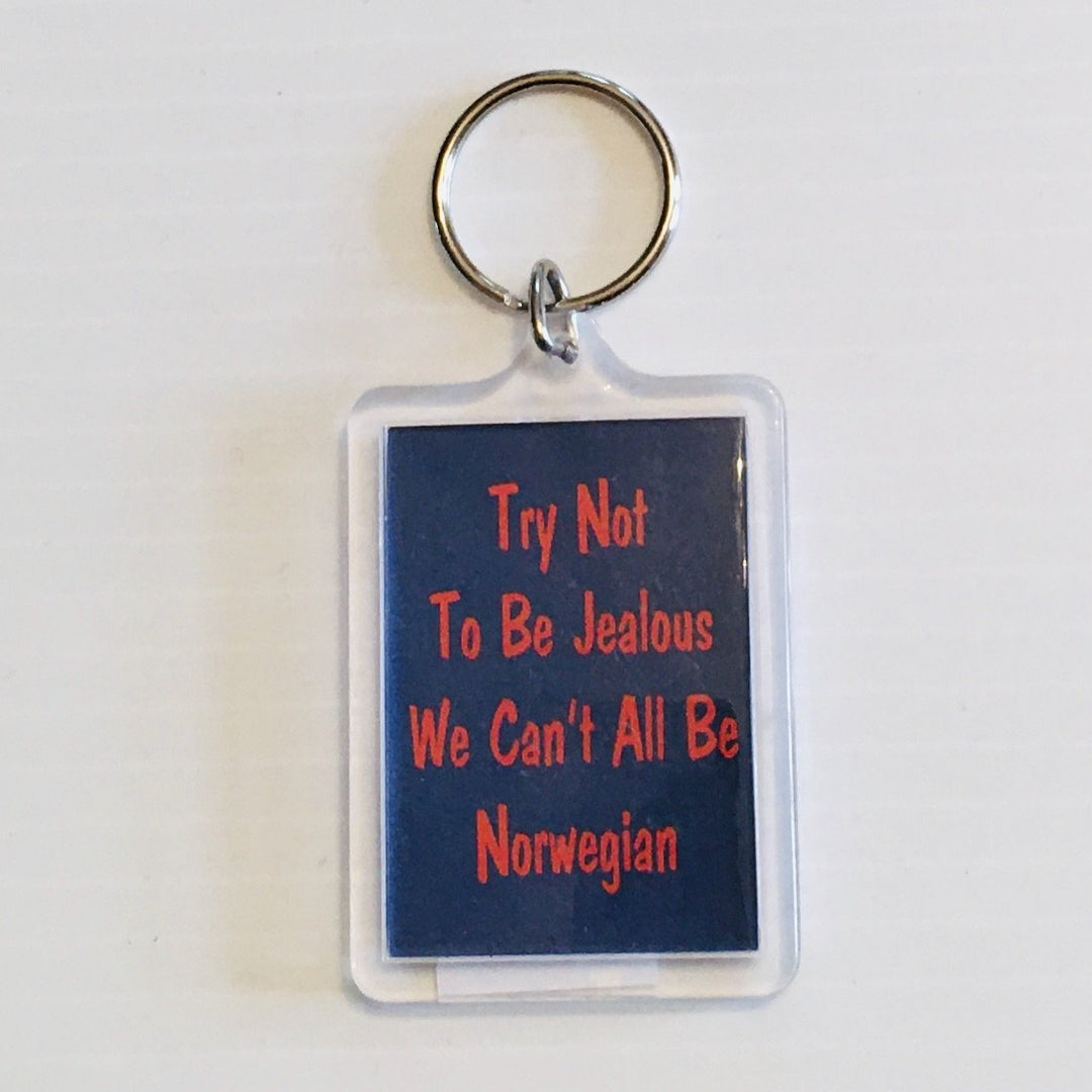 Keyring, Try not to be Jealous We can't all be Norwegian