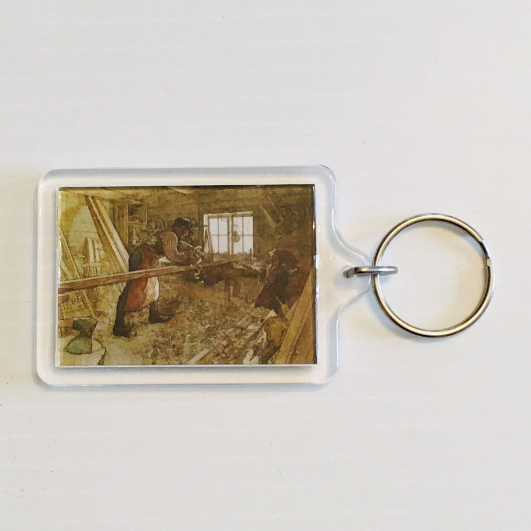 Keyring, Carl Larsson Carpenter's workshop