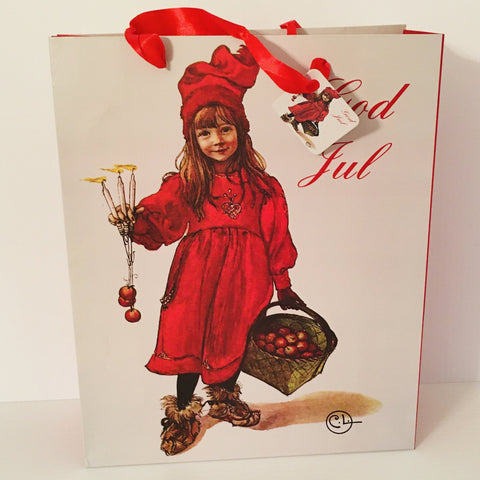 Carl Larsson Apple Girl Gift Bag