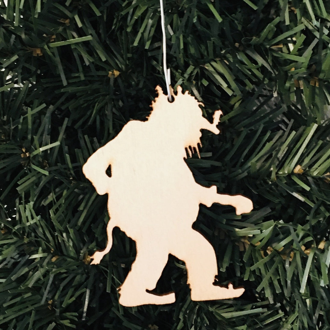 Baltic birch ornament - Troll