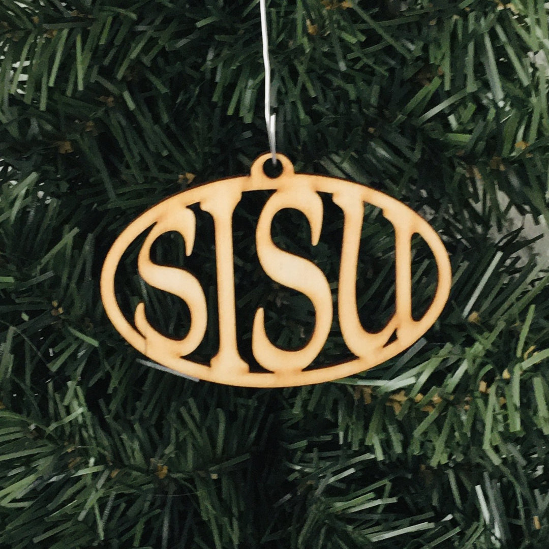 Baltic birch ornament - Sisu