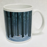 Eva Melhuish Tall trees coffee mug