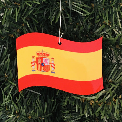 Spain Flag Ornament