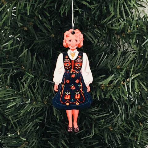 Norwegian Girl in Sunnmore Bunad Ornament