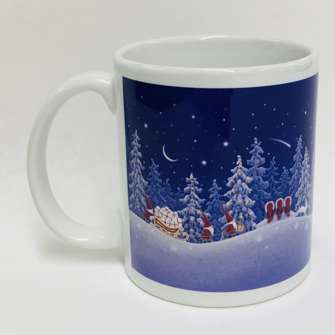 Eva Melhuish Nordic Night coffee mug