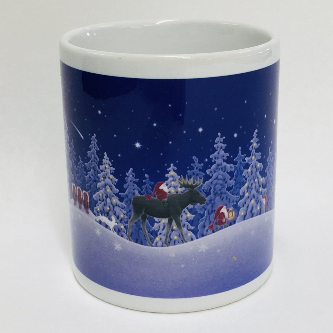 Eva Melhuish Nordic Night coffee mug