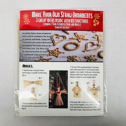 Make your own Straw Ornaments craft kit