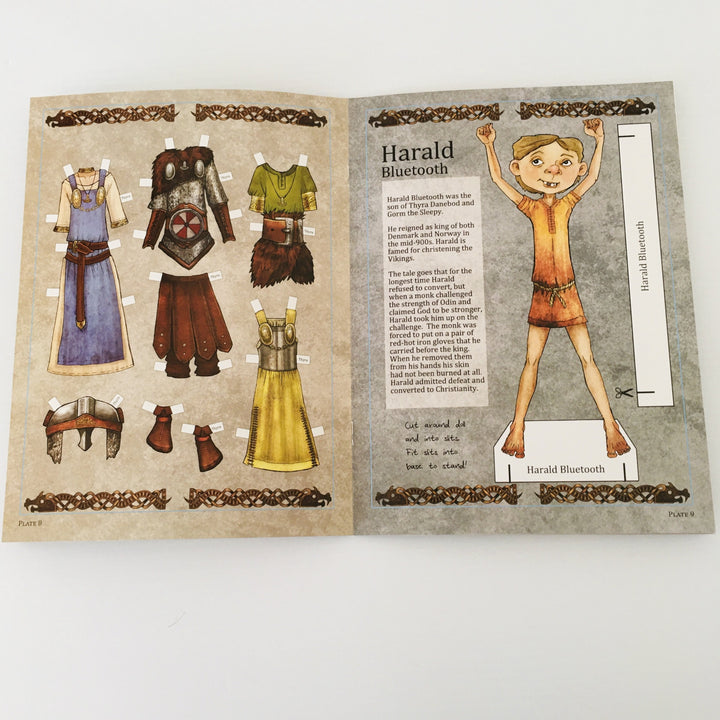 Vikings of Legend and Lore Paper Dolls