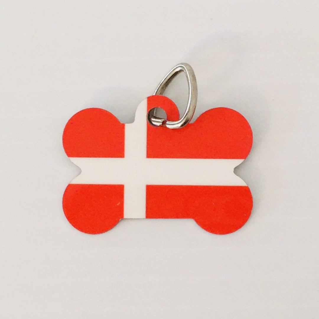 Pet Tag - Denmark Dog Bone