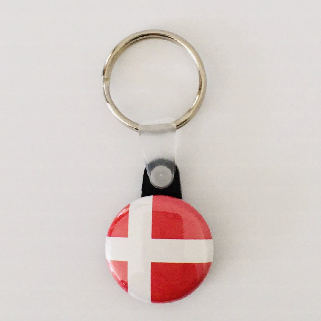 Keyring,  Denmark flag