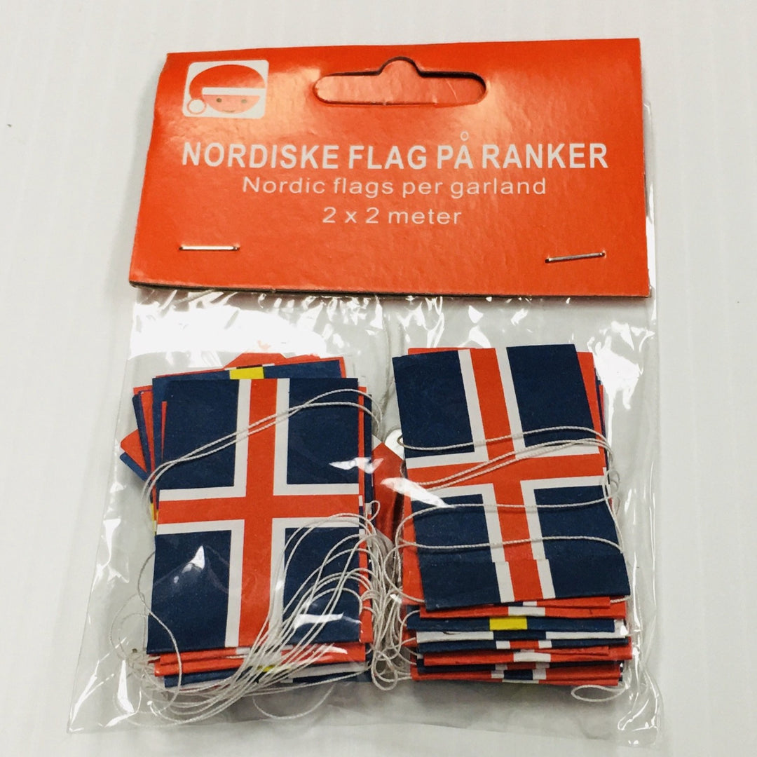 Scandinavian Flag Garland