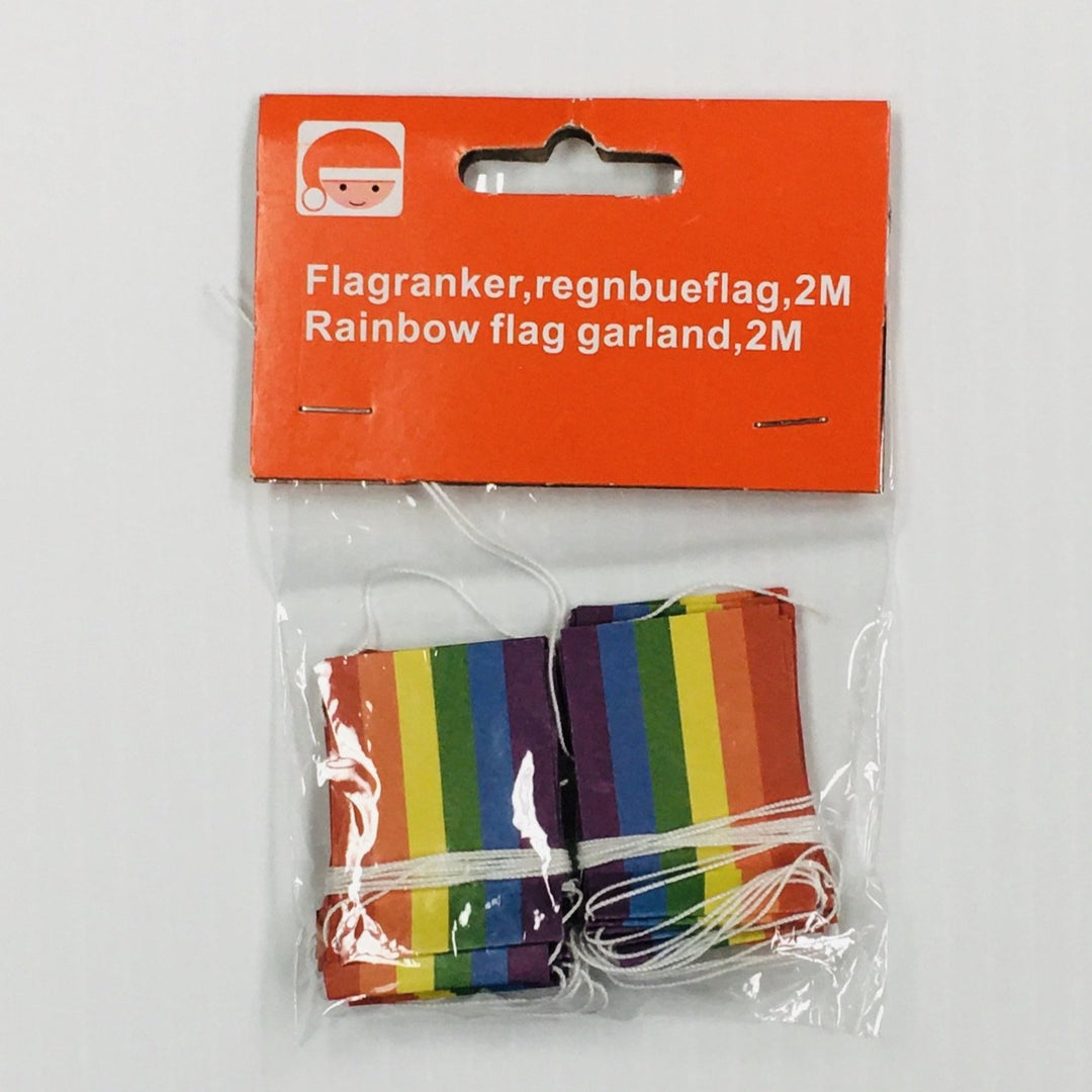 Rainbow Flag Garland