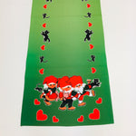 Tomte Trio & Hearts Table Runner